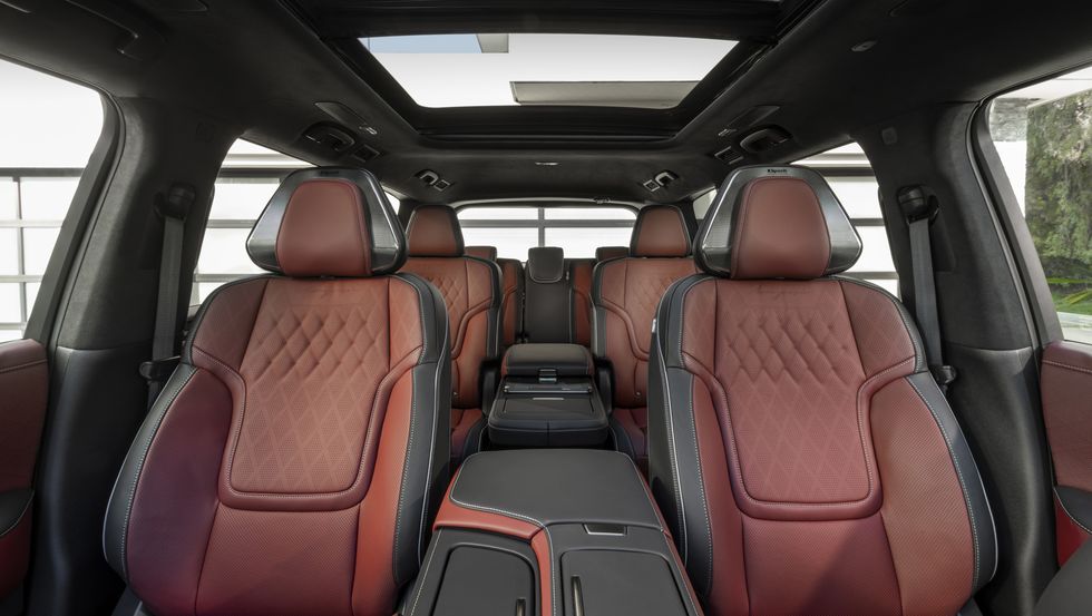 Cabin 2025 Infiniti QX80