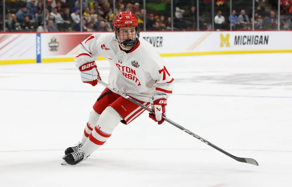 Macklin Celebrini Selected First Overall in 2024 NHL Draft by San Jose Sharks